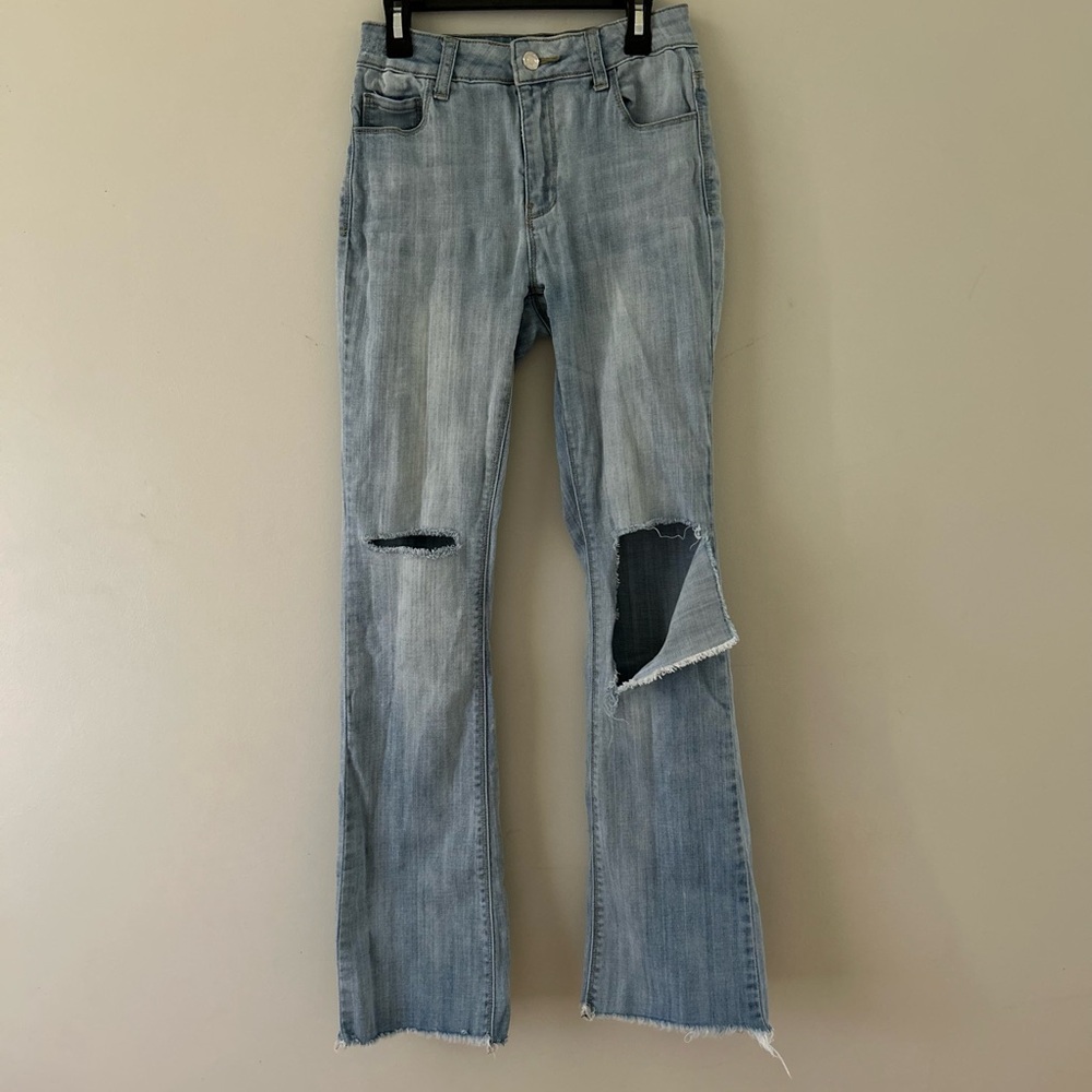 Litz by Uniq Distressed Blue Jeans Sz 3/26